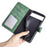 Splicing Leather Case for Google Pixel 7 5G Folio Flip Stand Wallet Mobile Phone Cover - Green - 4