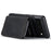 JEEHOOD For Google Pixel 7 5G Kickstand Zipper Wallet Phone Case Detachable Leather Coated TPU Phone Case - Black - 3
