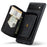 JEEHOOD For Google Pixel 7 5G Kickstand Zipper Wallet Phone Case Detachable Leather Coated TPU Phone Case - Black - 4