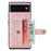 JEEHOOD Shockproof Phone Cover for Google Pixel 6 RFID Blocking Wallet Phone Case Anti-Scratch Phone Shell Support Wireless Charging - Pink - 2