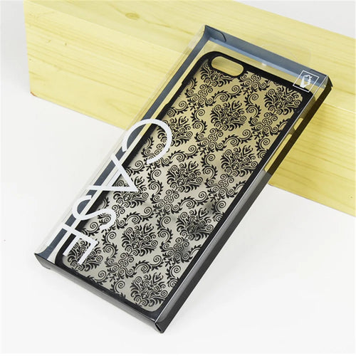100Pcs/Lot KJ-699 Clear PVC Package Packaging Box with Hook Hanging for iPhone Samsung Sony Huawei Cases, Size: 178 x 90 x 15mm - 1