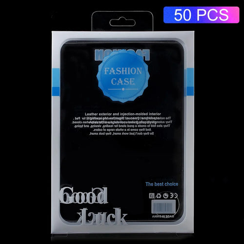 50PCS/Lot Plastic Packaging Box for 10.1-inch Tablet Leather Cases - 1