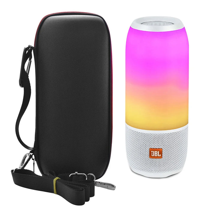 Portable Wear-resistant Nylon Protection Hard Bag for JBL Pulse 3 / Charge 3 - Black - 2