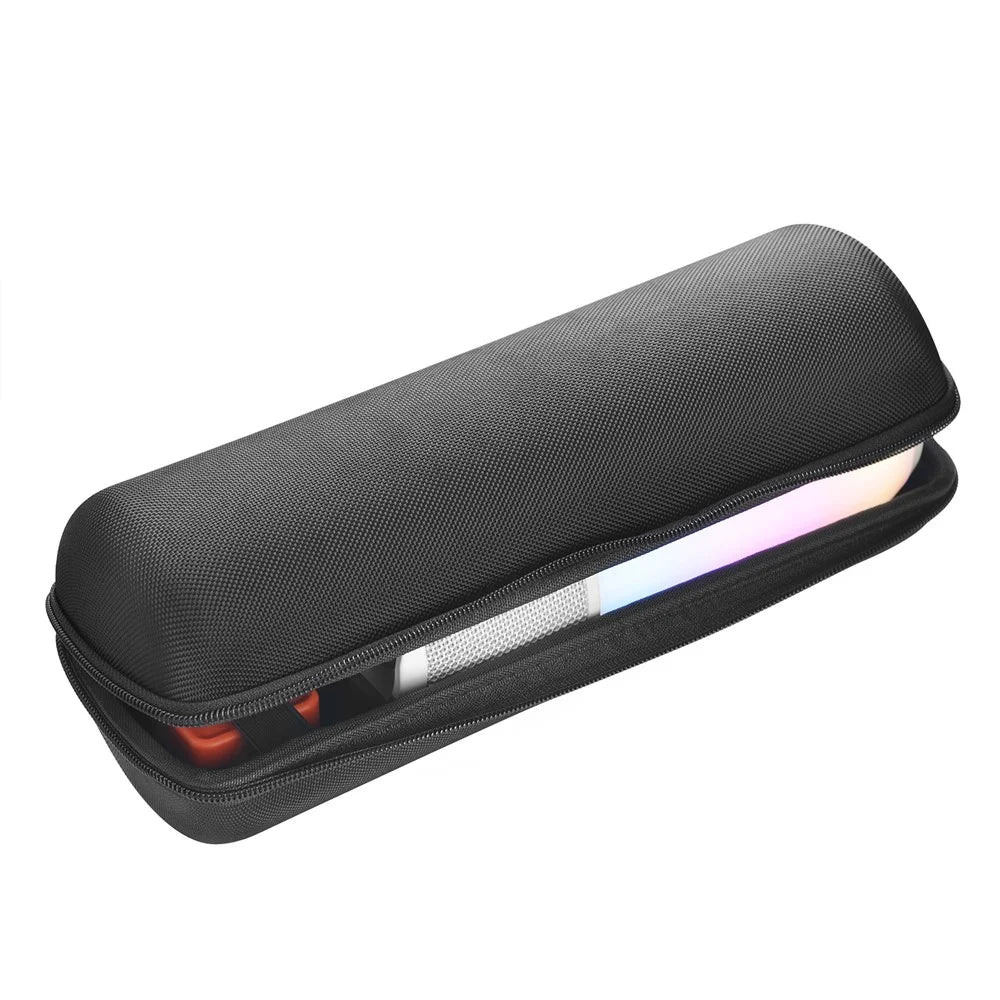 Shock-resistant Nylon and TPU Hard Case for JBL Pulse 3 / Charge 3 - Black - 5