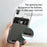 BASEUS Phone Back Stick Silicone Card Bag Portable Card Holder for Mobile Phones - Dark Grey - 6
