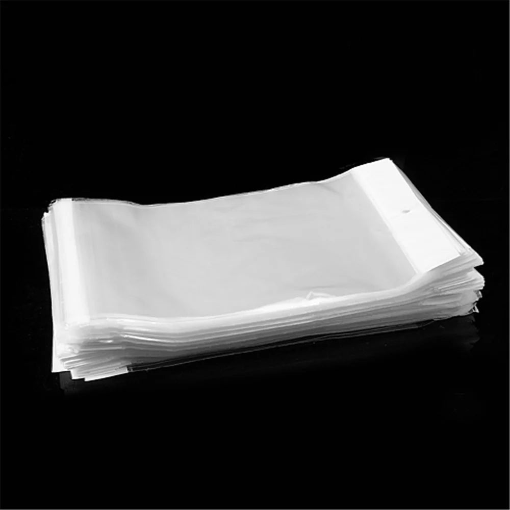 500Pcs/Lot Transparent PE Packaging Bags for iPad 9.7-inch (2018) Cases Etc, Inner Size: 27x20.7cm - 2