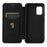 Carbon Fiber Texture Auto-absorbed Leather Cell Phone Case Shell with Card Holder for Asus Zenfone 8 - Black - 5