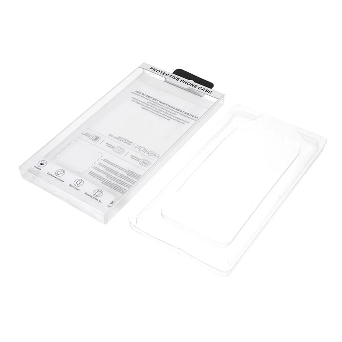20pcs/Set PET Retail Packaging Boxes with Inner Tray for Mobile Phone Back Case Under 6.5 inch, Size: 17x9x1.25cm - 3