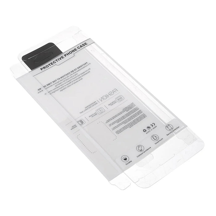 20pcs/Set PET Retail Packaging Boxes with Inner Tray for Mobile Phone Back Case Under 6.5 inch, Size: 17x9x1.25cm - 6