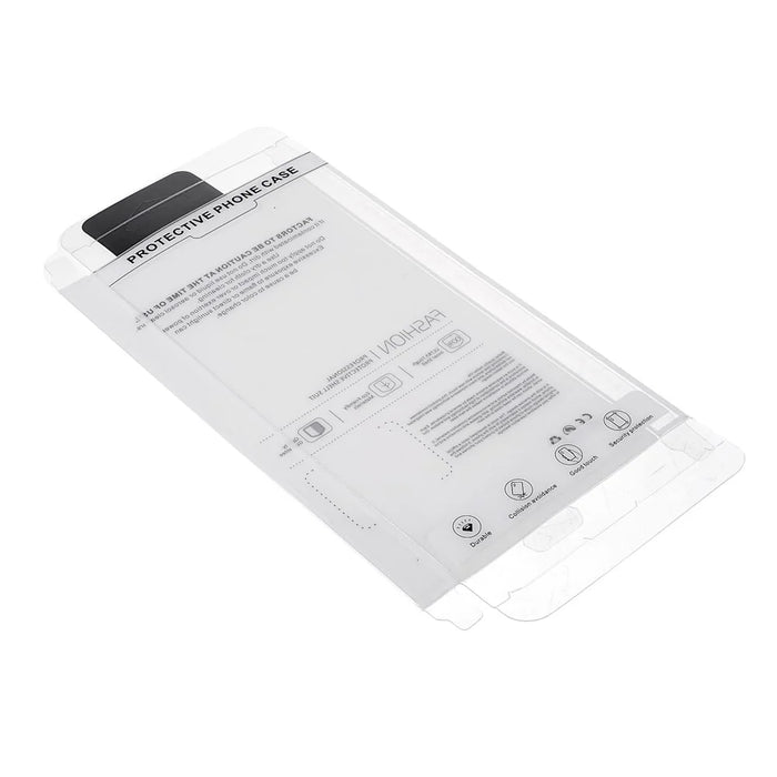 20pcs/Set PET Packaging Boxes for Mobile Phone Leather Case Under 6.1 inch and Back Cover Under 6.7 inch , Size: 17x9x1.85cm - 6