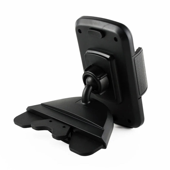 360 Rotary CD Slot Car Mount Holder for iPhone Samsung Sony etc Width: 70-92mm - 5