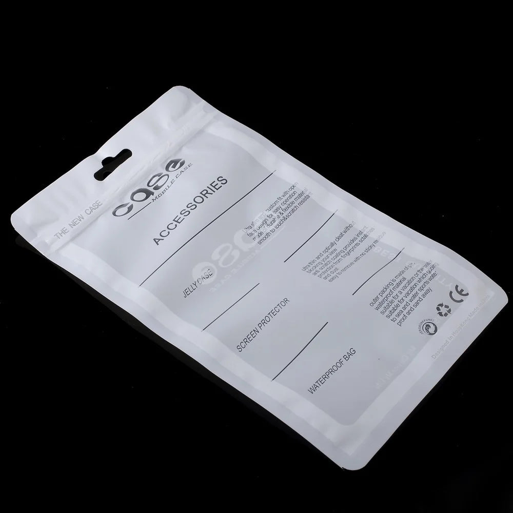 100Pcs/Lot Ziplock Package Bag for iPhone 6s / Samsung Galaxy S6 G920 Cases, Size: 16 x 10.5cm - 2