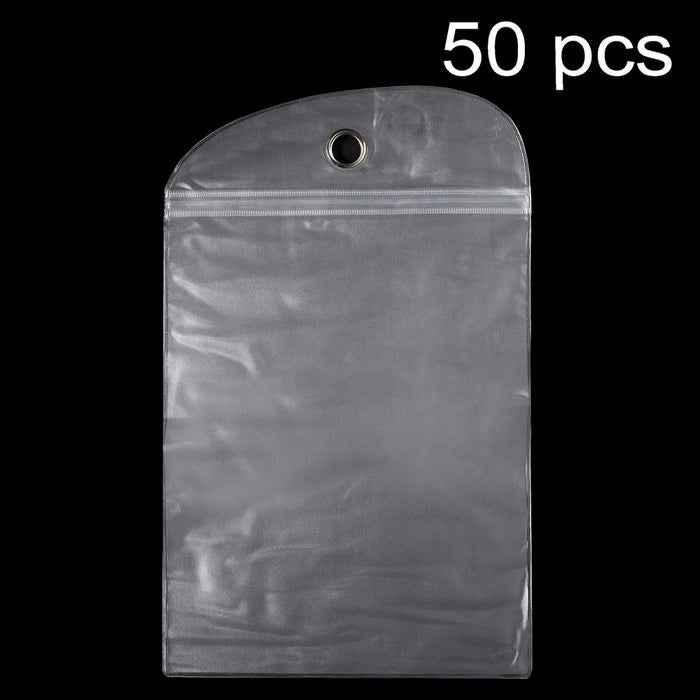 50Pcs/Lot Ziplock Clear Package Bag for iPad Air 2 / Samsung Galaxy Tab 10.1 P7100 Cases, Size: 22 x 17.5cm - 1