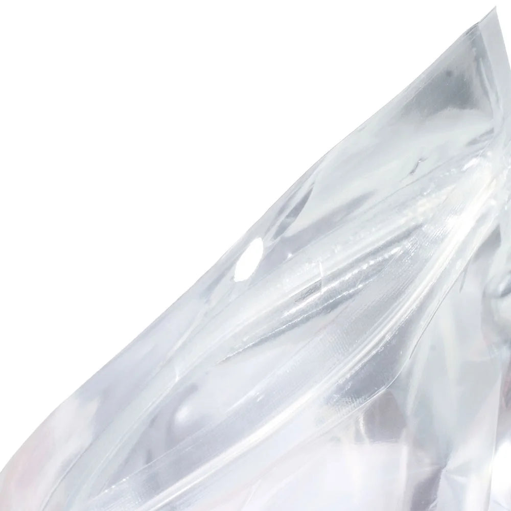 100Pcs/Lot Ziplock Silver Color Package Bag for Samsung Galaxy Star S5280 S5282 Cases Cables, Size: 11.5 x 9cm - 2