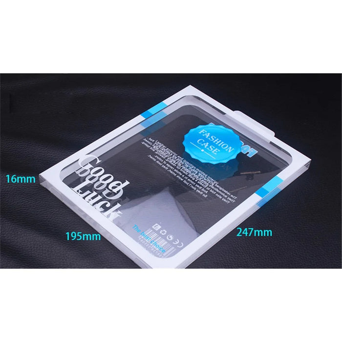 50Pcs/Lot PVC Retail Packaging Box for iPad Pro 9.7/ Galaxy Tab S2 9.7 Cases, Size: 247 x 195 x 16mm - 6