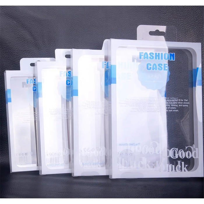 50Pcs/Lot PVC Packaging Package Box for iPad mini 4 / Galaxy Tab 3 Lite 7.0 Cases, Size: 220 x 150 x 16mm - 2