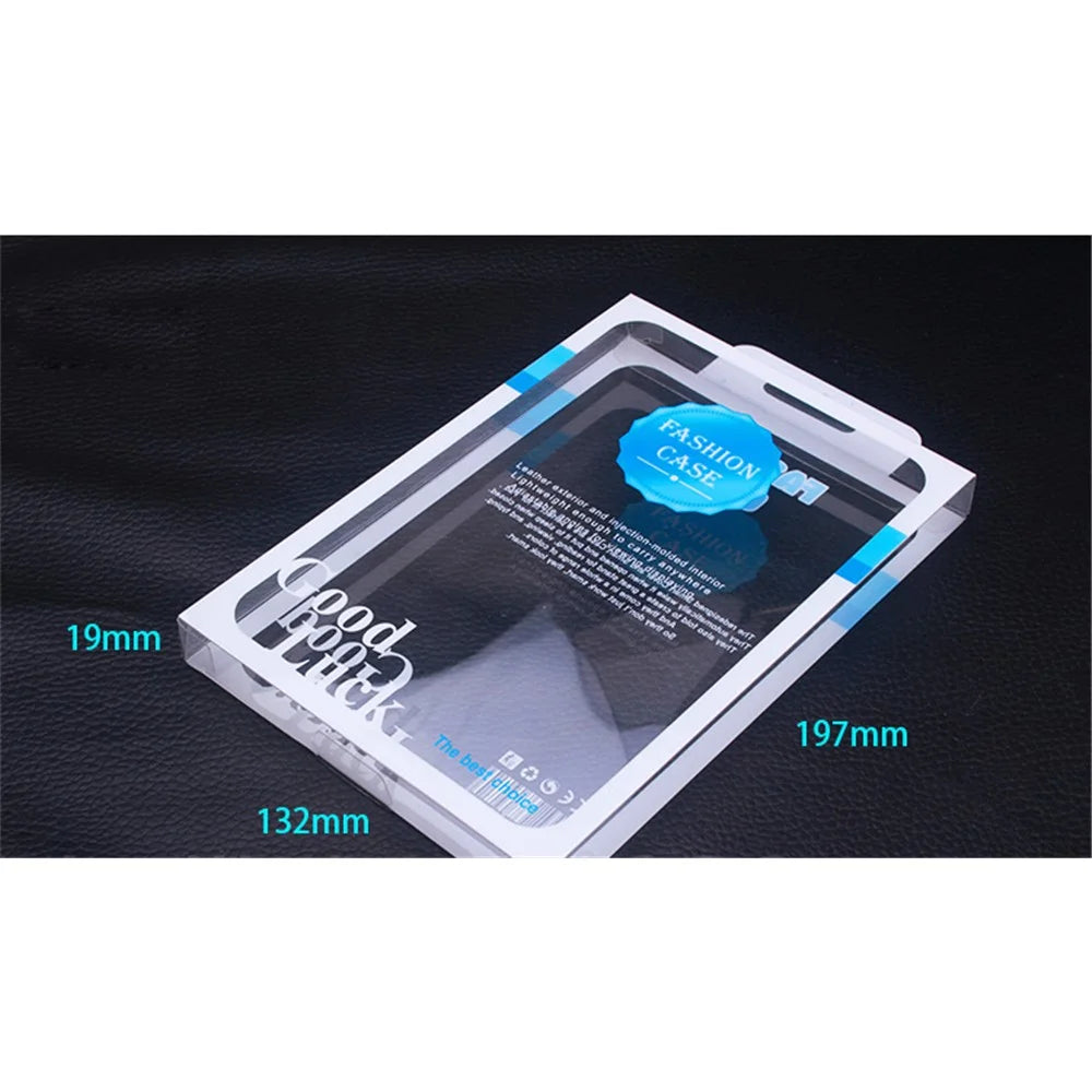 50Pcs/Lot PVC Package Box for Amazon Kindle Paperwhite Cases, Size: 197 x 132 x 19mm - 6