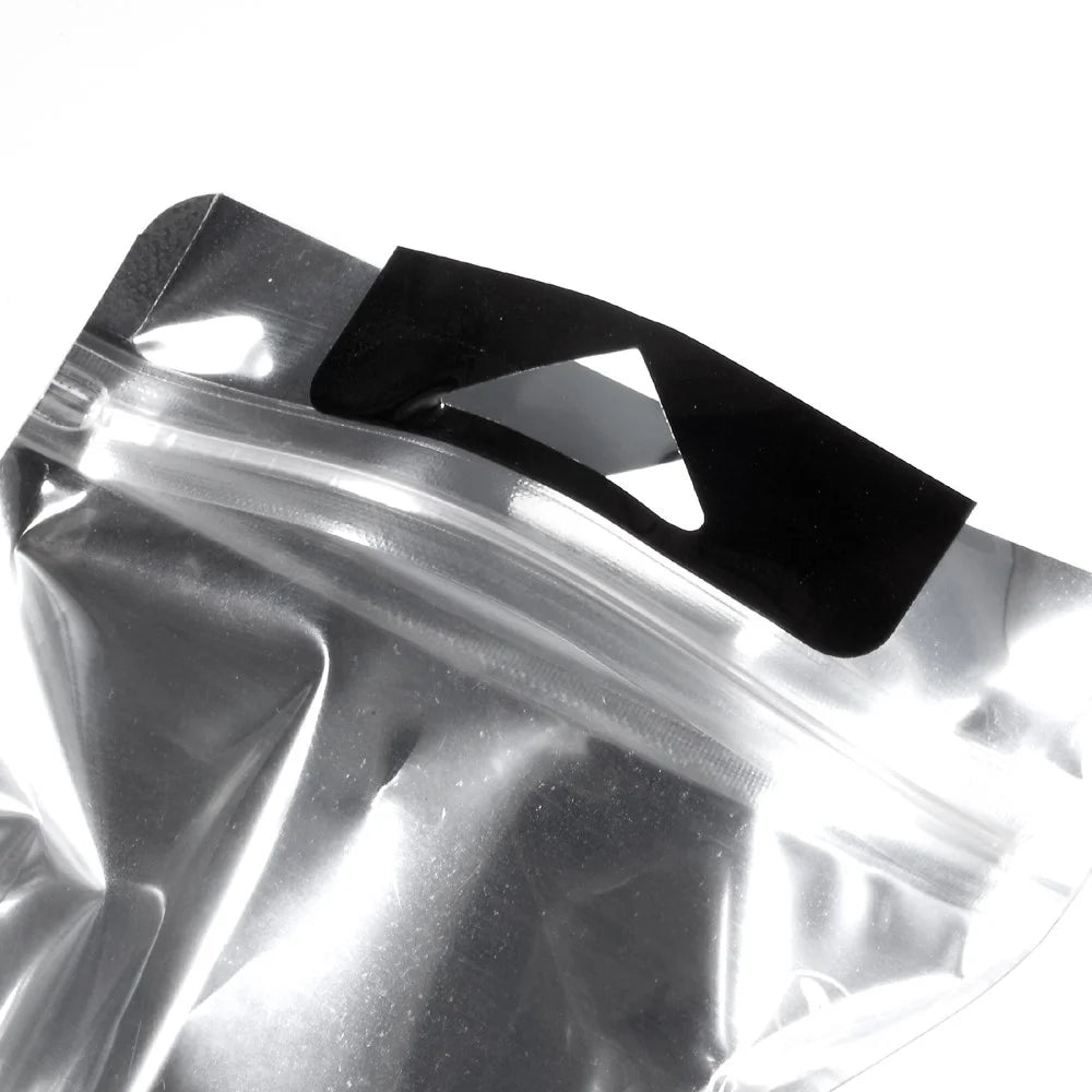 100Pcs/Lot Clear Retail Package PP Ziplock Bags for iPhone 7 Plus/Samsung Note7 Cases, 18 x 11cm - 4
