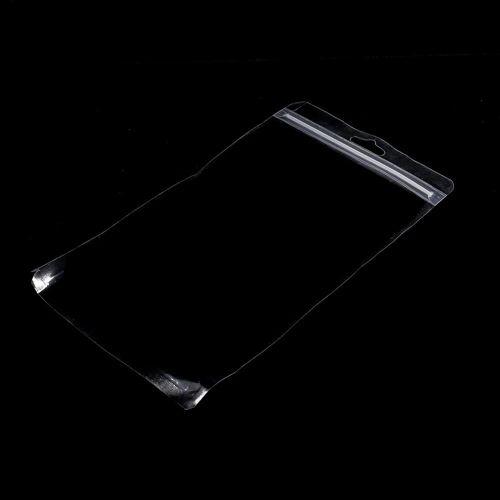 100Pcs / Lot Transparent Zip Lock Retail Packaging Bags, Size: 18.5 x 10.5cm - 1