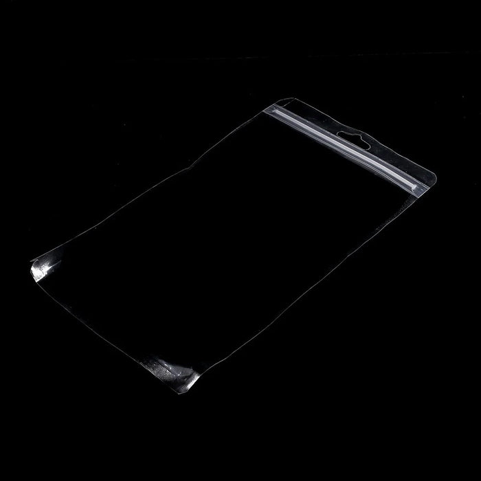 100Pcs / Lot Transparent Zip Lock Retail Packaging Bags, Size: 18.5 x 10.5cm - 1