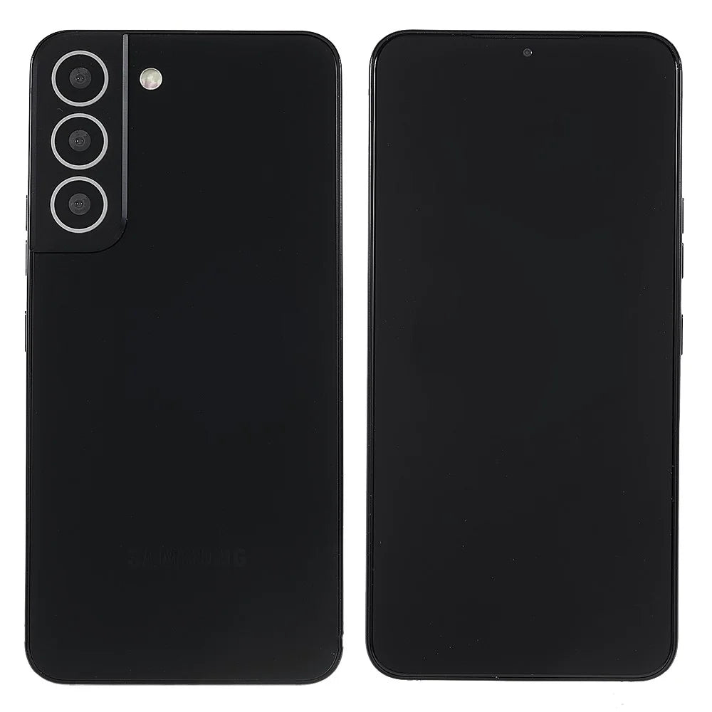 Dummy Phone Display Model Compatible with Samsung Galaxy S22 5G Non-Working Fake Phone Model Toy (Without Logo) - Phantom Black - 1