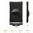 [X-Shape] PC + Silicone Combo Tablet Case for Amazon Fire HD 10 (2018) / (2017) - Black - 3