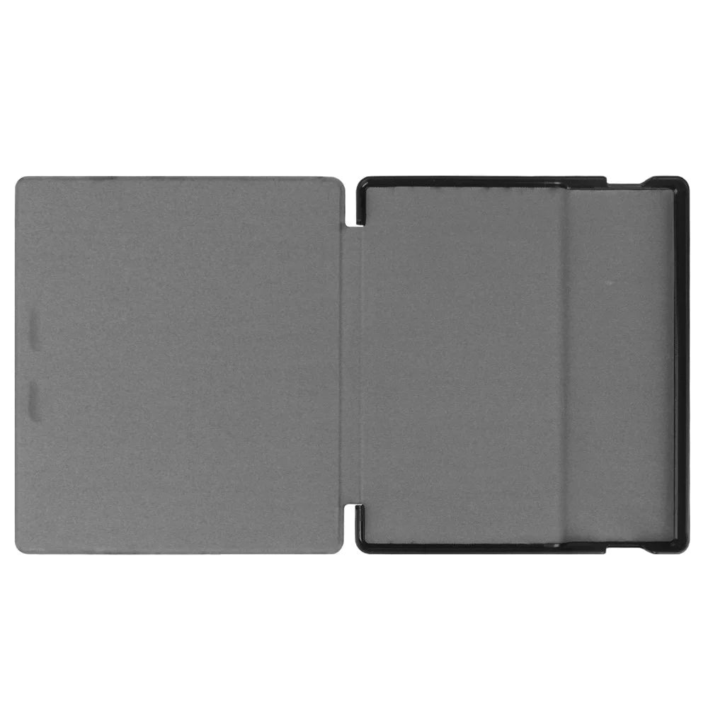 For Amazon Kindle Oasis (2019) Protective Case Auto Wake / Sleep PU Leather Smart Tablet Cover with Stand - Black - 7