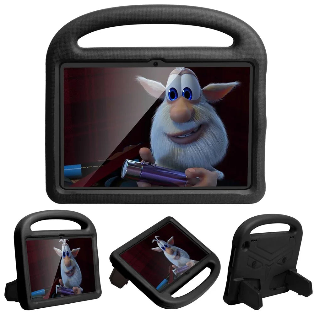 Sparrow Style Shockproof Kickstand EVA Tablet Case for Amazon Kindle Fire HD 8 (2020) - Black - 1