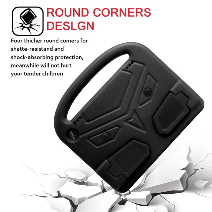 Sparrow Style Shockproof Kickstand EVA Tablet Case for Amazon Kindle Fire HD 8 (2020) - Black - 3