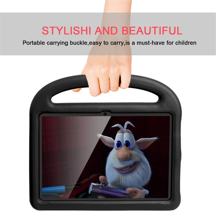Sparrow Style Shockproof Kickstand EVA Tablet Case for Amazon Kindle Fire HD 8 (2020) - Black - 4