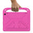 Handle Kickstand Design Hard EVA Tablet Case Cover for Amazon Fire HD 10 (2021) - Rose - 5