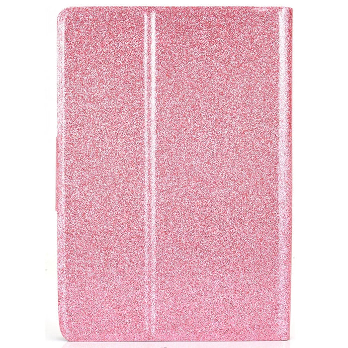 Glittering Powder PU Leather Shockproof Folio Stand Cover Protector with Card Slots for Amazon Kindle Paperwhite 5 (2021) - Pink - 3