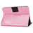 Glittering Powder PU Leather Shockproof Folio Stand Cover Protector with Card Slots for Amazon Kindle Paperwhite 5 (2021) - Pink - 5