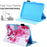 Foldable Stand Card Slots Design Pattern Printing Full Protection Leather Case Cover for Amazon Kindle Paperwhite 5 (2021) - Sakura - 5