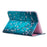 Pattern Printing Leather Wallet Tablet Cover for Amazon Kindle Paperwhite 3/2/1 - Tree with Flowers - 6