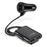 HMQ-C801 Quick Charge QC3.0 4-Port USB Front and Rear Car Charger Extending USB HUB with 1.8m Cable - 1