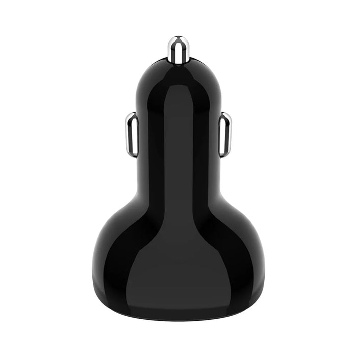 C02 Digital Display Type-C and Dual USB Ports Car Charger - 5