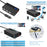 TR24 High Power Car Charger 3 Cigarette Lighter Sockets 4 USB Ports Fast Charging Adapter with Independent Switch - 6