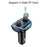 YESIDO Y44 Bluetooth-compatible FM Transmitter for Car 2 USB Ports Charger Battery Voltage Detection Audio Adapter - 4