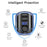 YESIDO Y44 Bluetooth-compatible FM Transmitter for Car 2 USB Ports Charger Battery Voltage Detection Audio Adapter - 6