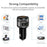 C57 Mini Dual USB QC3.0 Car Charger FM Transmitter Hands-free Call Bluetooth-compatible MP3 Music Player - 6