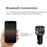 C57 Mini Dual USB QC3.0 Car Charger FM Transmitter Hands-free Call Bluetooth-compatible MP3 Music Player - 7