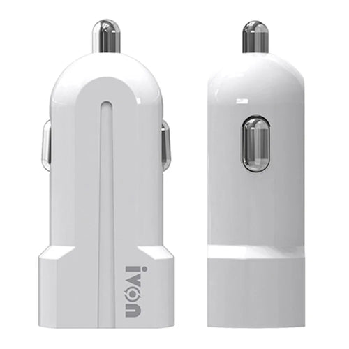 IVON CC13 QC 3.0 Fast Charging Car Charger Cigarette Lighter with LED Indicator Light - 1