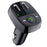 LOHEE S-11 Dual USB Ports FM Transmitter Bluetooth-compatible Calls Car Charger Cigarette Lighter Adapter - Black - 1
