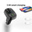 LOHEE S-11 Dual USB Ports FM Transmitter Bluetooth-compatible Calls Car Charger Cigarette Lighter Adapter - Black - 3