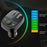 LOHEE S-11 Dual USB Ports FM Transmitter Bluetooth-compatible Calls Car Charger Cigarette Lighter Adapter - Black - 6