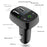 LOHEE S-11 Dual USB Ports FM Transmitter Bluetooth-compatible Calls Car Charger Cigarette Lighter Adapter - Black - 7