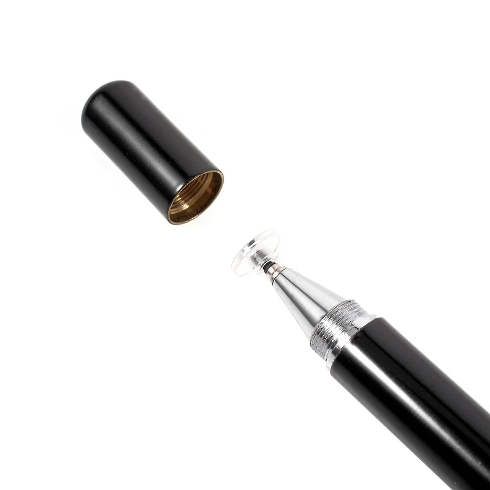 2 in 1 Muto-Function Stylus Pen with Ball Point Pen Feature for iPhone Samsung Sony etc. - Black - 5
