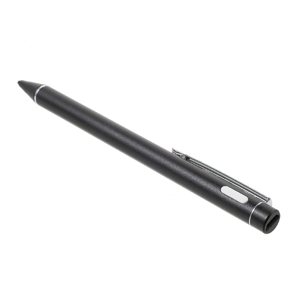 Metal Tip 2.0mm High-precision Capacitive Touch Screen Pen for iPhone iPad Samsung - Black - 4