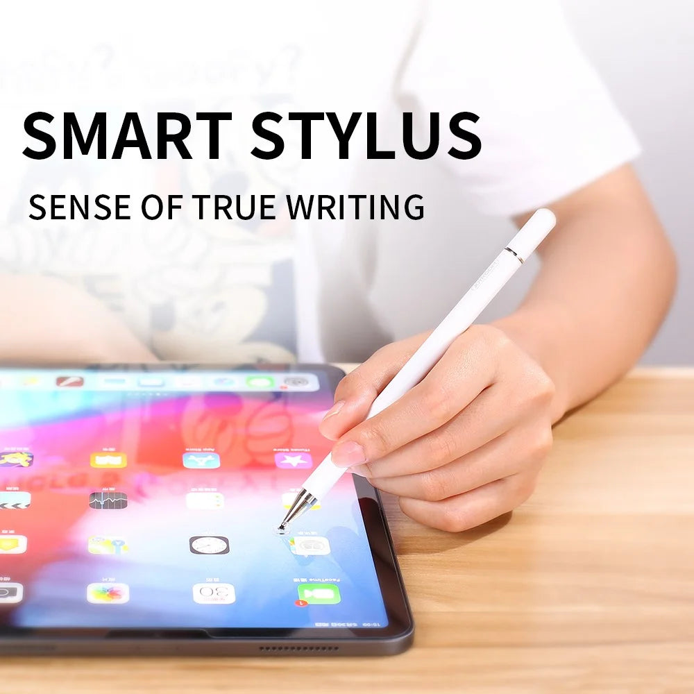 JOYROOM Excellent Painting Series Passive Capacitive Pen for iPhone Samsung Huawei Etc. - White - 2